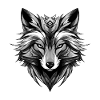 Fox Animal Head