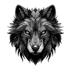 Wolf Animal Head