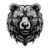 Bear Animal Head