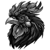Rooster Animal Head