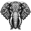 Elephant Animal Head