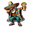 Mexikaner Dabbing Mexican