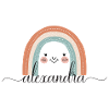 Alexandra! Rainbow, customisable