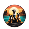 Coole Erdmännchen lustiger Erdmännchenspruch