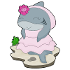 Shark Bride Flower Wedding