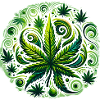 Hemp leaf