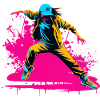 90s Breakdancer