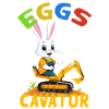 Lustiger Ostern Spruch Osterhase Baggerfahrer