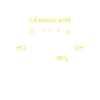 Glutamic acid Molecule