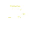 Tryptophan molecule