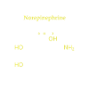 Norepinephrine Molecule