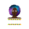 Pretty Black & Formed Motif