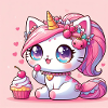 Einhorn-Katze