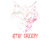 Restez effrayant Creepy Cat