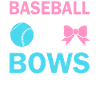 Baseball or Bows Gender Reveal Funny Baby