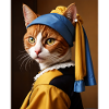 The Cat with the Pearl Earring