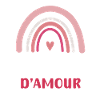 mamie d'amour arc-en-ciel grand-mère