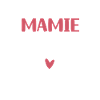 mamie d'amour coeur grand-mère