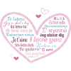 Ich liebe Dich - international