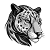 Gepard Tier Kopf