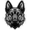 Schäferhund Hund Porträt