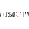 Volleyball Team Heart