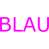 BLAU in PINK