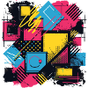 RetroSquare - Pixelated Abstraction