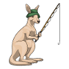 Kangaroo Angler Angel Fishing