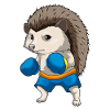 Igel Boxer Boxhandschuhe Boxen