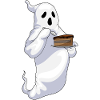 Ghost Halloween Cake