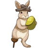 Pirate de Pâques Lapin
