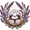 Lavender Sloth