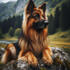 German Shepherd Art