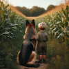 German Shepherd Art