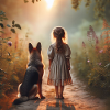 German Shepherd Art