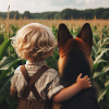 German Shepherd Art