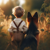 German Shepherd Art