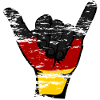 Allemagne Drapeau Surfing Symbole Utilisé