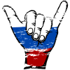 Russia Flag Surfing Symbol Used