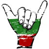 Bulgaria Flag Surfing Symbol Used