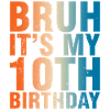 Bruh c’est mon 10e anniversaire
