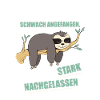 My motivation started weak Sloth