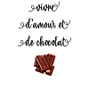 Living on love and chocolate