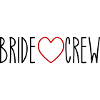 Bride Crew Heart