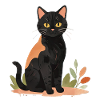 Black & Brown Cat