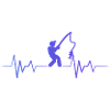 Fishing Angler Heartbeat