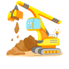 Bagger Teleskopbagger