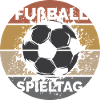 Football matchday league fan retro vintage ball expo