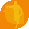 Disc Golf Frisbee Player